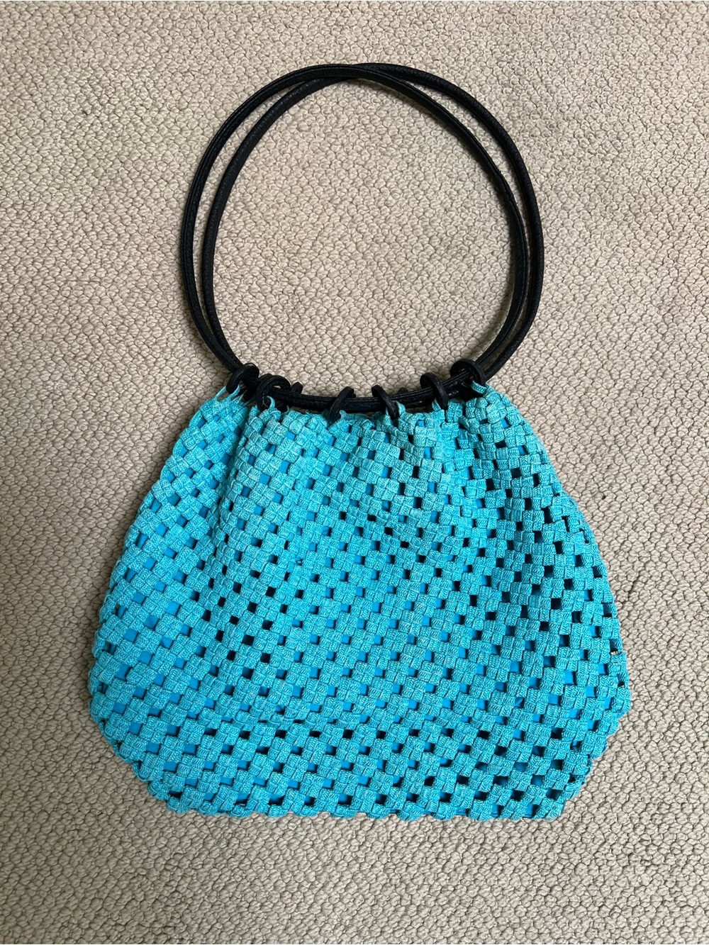 Vintage Woven Shoulder Bag